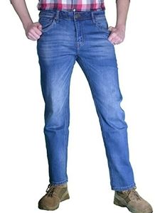 Men’s Slim Fit Jeans Low Level Waist Straight Legg